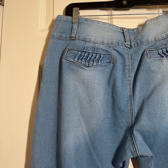Kaba Jeans Classic Blue Women's Straight Leg Denim Jeans Size 22 - Picture 5 of 10